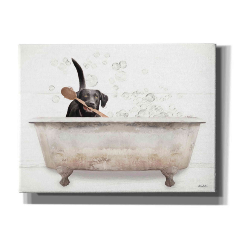 Frottement des bulles par Lori Deiter, H 12 po x l 16 po x P 0,75 po
