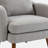 Keiden Upholstered Armchair-233544357