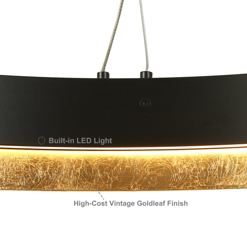 1-Light Dimmable Large LED Modern Drum Chandelier