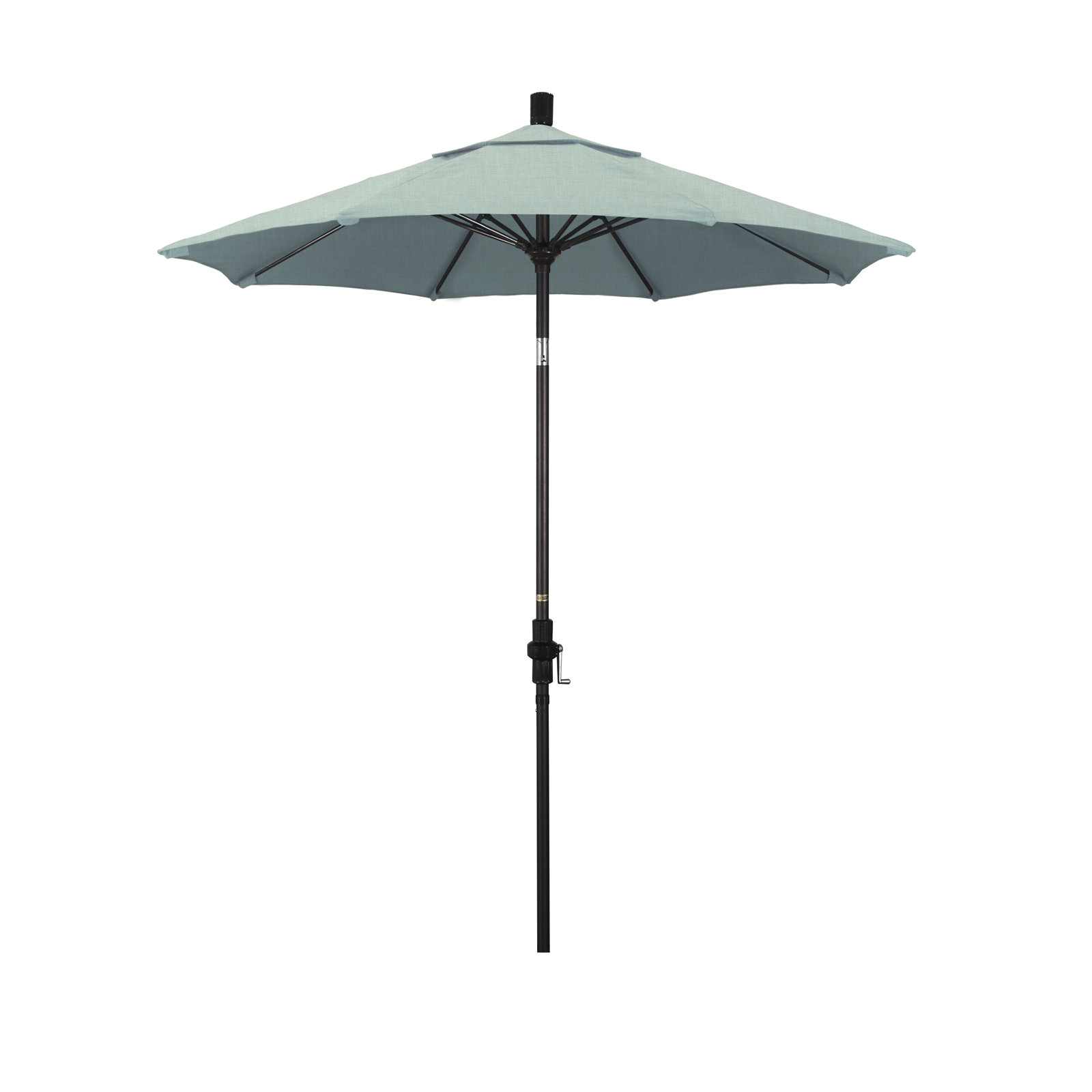 Brent 7.5' Sunbrella® Umbrella, Canvas Spa Sunbrella® Canvas, Bronze