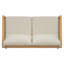 Westin Outdoor Acacia Wood Loveseat