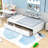 Twin Storage Platform Bed with Drawers-596192541