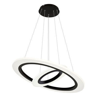 Ridgeview 2-Light Novelty Modern Linear LED Pendant