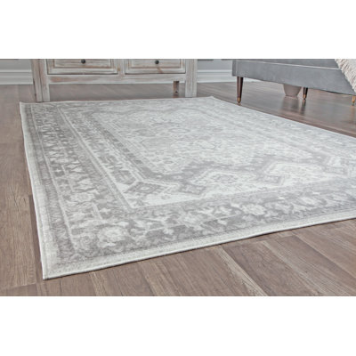 Tapis gris Freya