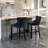 Gatineau Upholstered Velvet Counter Stool-74996059