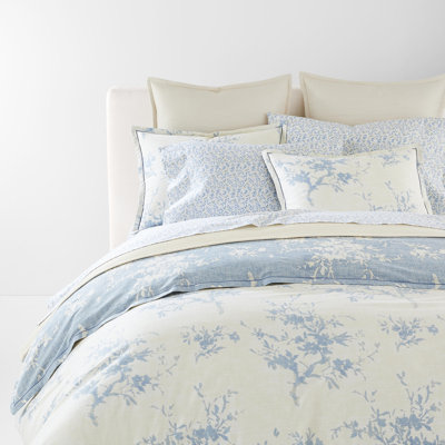 Eva Cream Full/ Queen Comforter Set