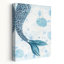 Mermaid Tail I Coastal; Nautique bleu turquoise bord de mer