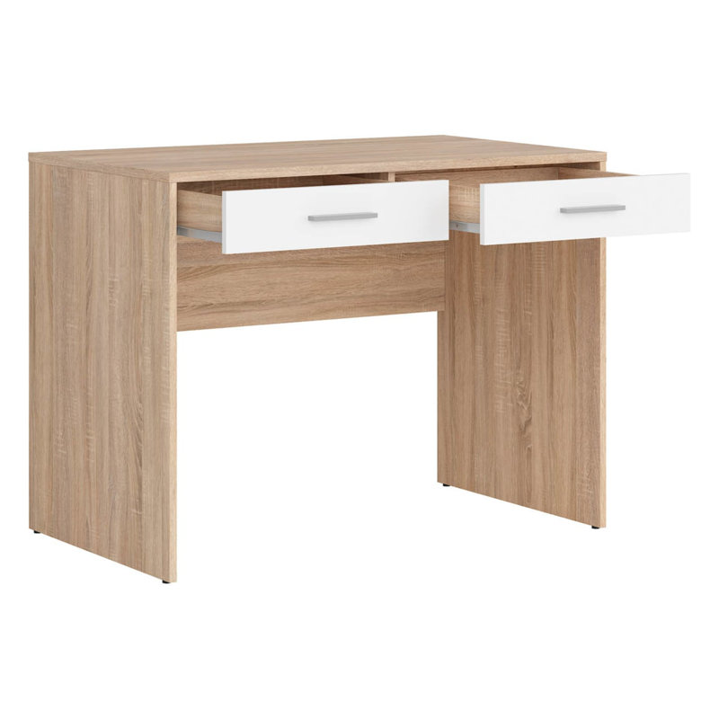 Taylia Writing Desk, Oak Sonoma/White