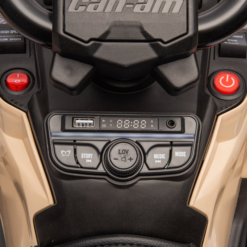 Can Can Outlander 24V Ride On, Beige