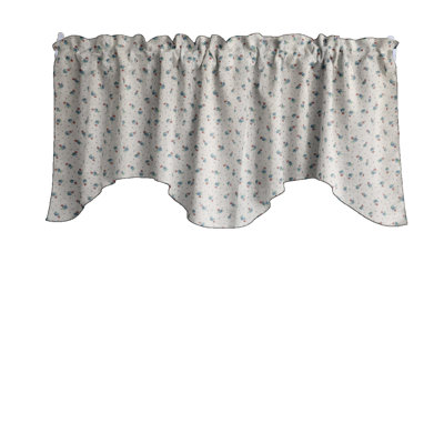 Cantonnière festonnée Tiny Flower Dots