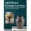 Vase en céramique brun vieilli Rosalind Wheeler