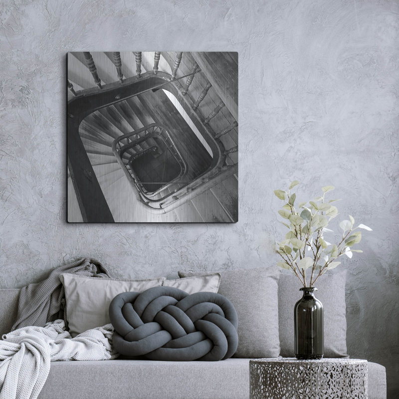 "Escalier en colimaçon n ° 8" par PhotoINC Studio, H 36 po x l 36 po