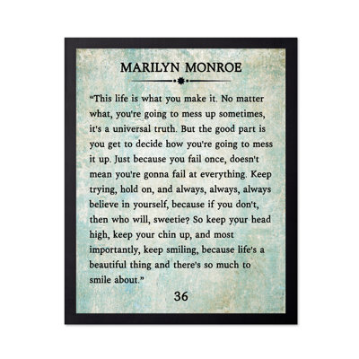 Citation de Marilyn