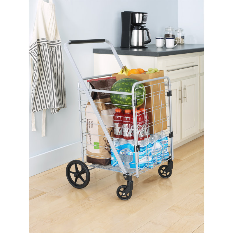Chariot utilitaire robuste avec porte frontale