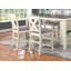Ensemble de chaises de salle à manger moderne et moderne avec ensemble de 2 chaises à hauteur de comptoir-1110839853-1110839855
