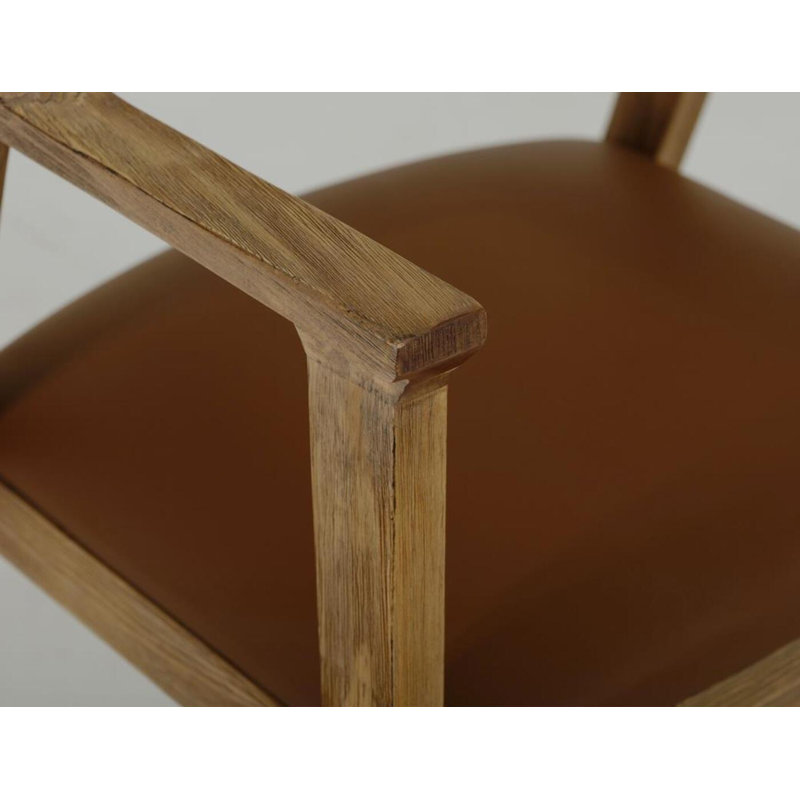 Ensemble de 4 fauteuils rembourrés en similicuir, 4