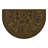 Amoura Geometric Tiled Medallion Recycled Rubber All Weather Outdoor Slice Door Mat-1830335045