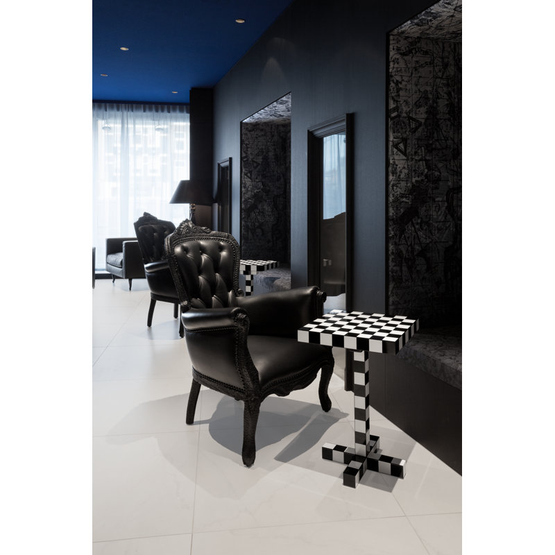 Smoke Leather Armchair