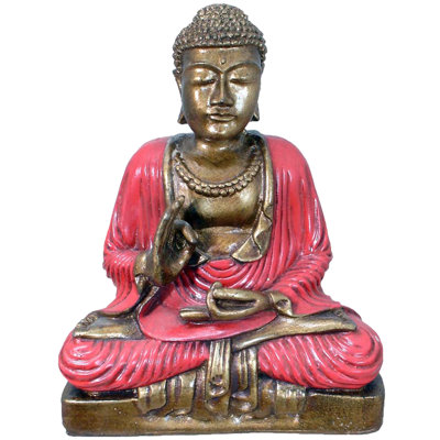 Figurine bouddha bénédiction Ylvi
