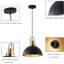 Luminaire suspendu mat noir, hauteur réglable, luminaire suspendu industriel rétro pour îlot de cuisine, couloir, paquet de 2
