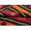 Tapis rayé en laine 6 x 8