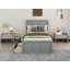 Lit plateforme simple avec rangement Duluth