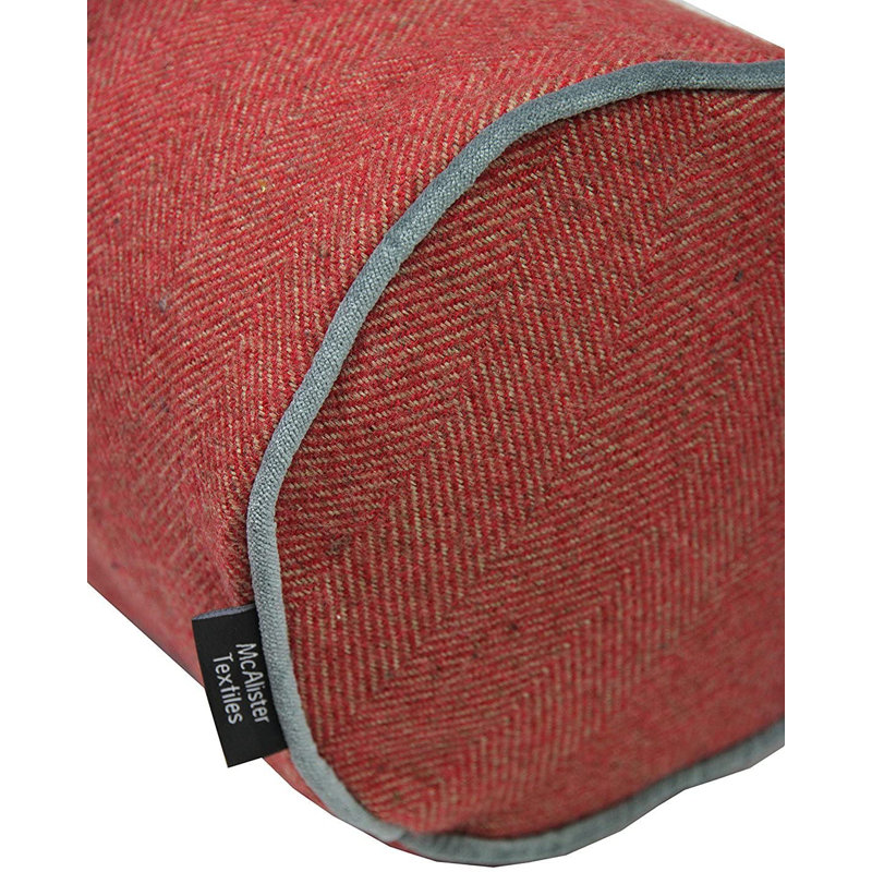 Bolster Cushion, Red