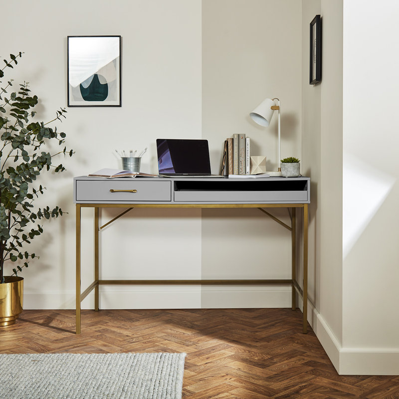Aaeryn Writing Desk, Grey