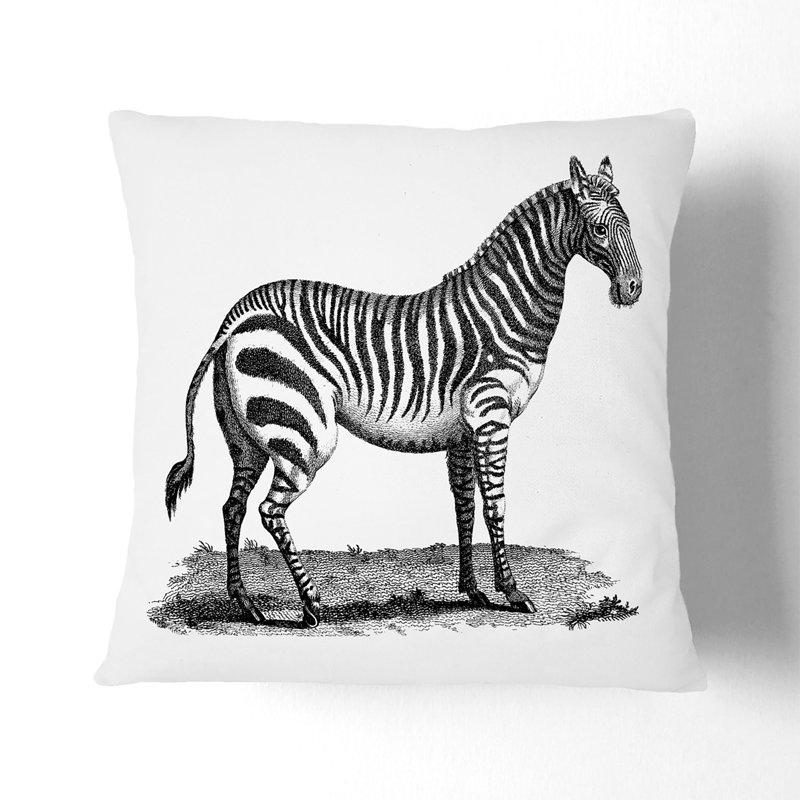 Square Cushion, Black, 55 x 55 cm