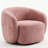 Munehito Upholstered Swivel Barrel Chair-475101200