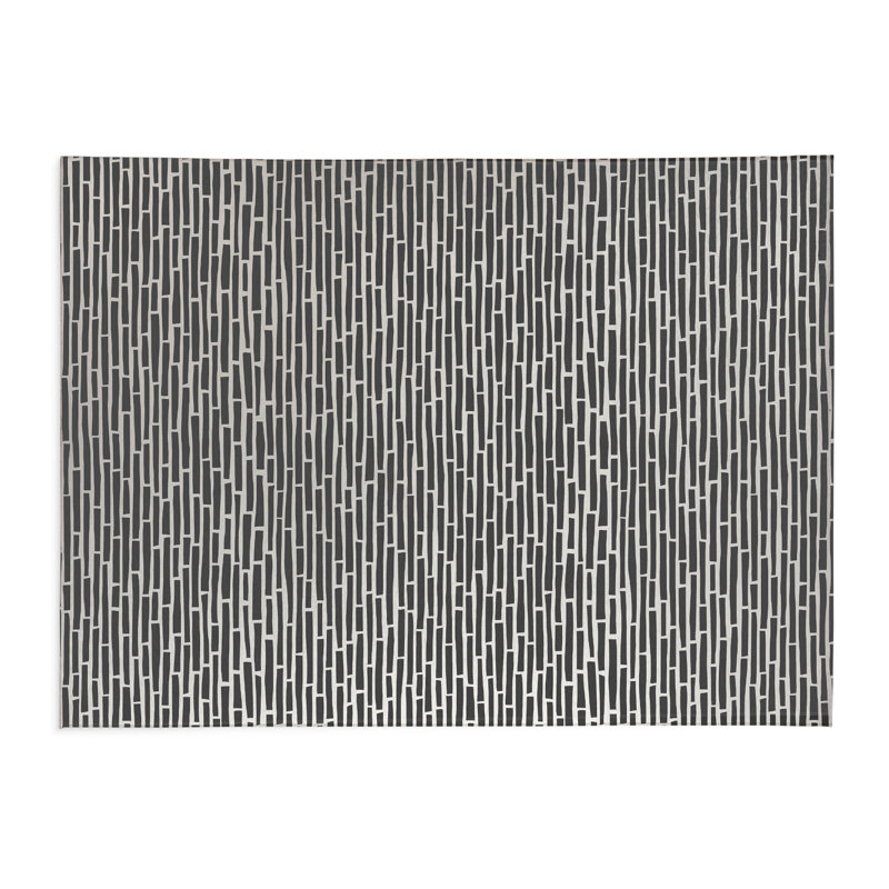 Cultural Rows Non-Slip Outdoor Rug, Rectangle 8' x 10'