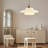 Mid Century Pendant Lamp Gold Nordic