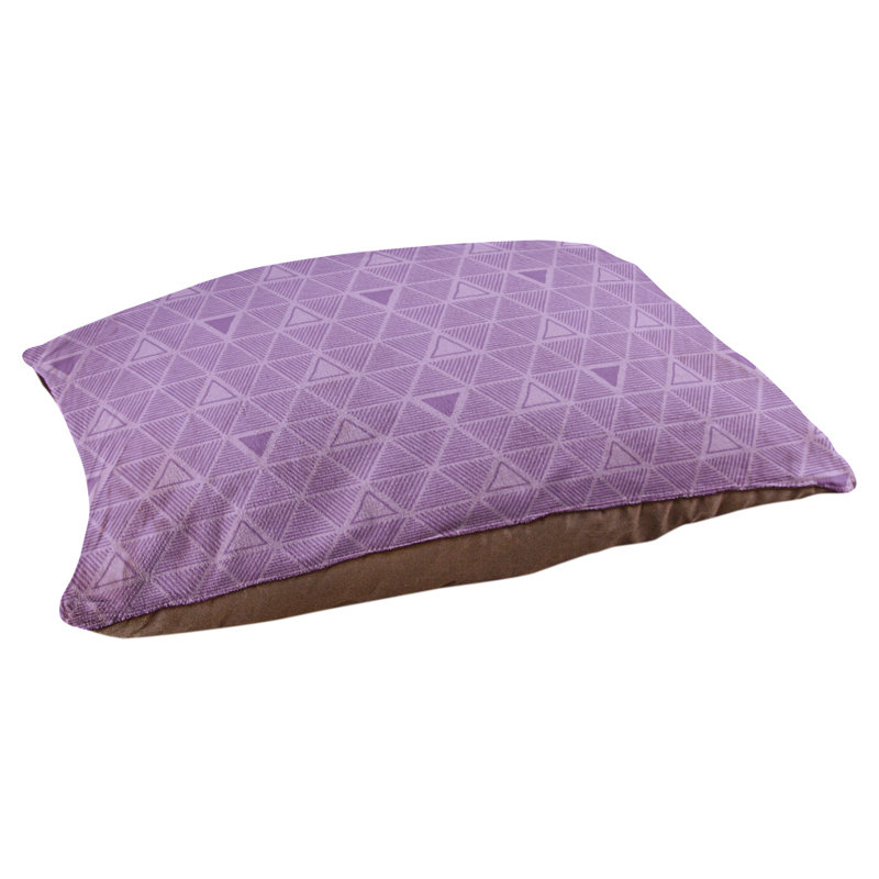 Coussin pour chien Chen, Moyen (l 40 po x P 6,5 po x H 30 po), Violet clair