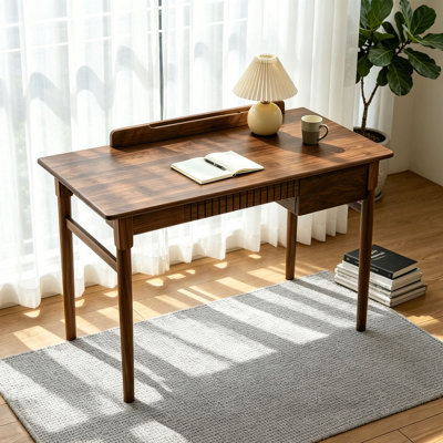 Japanese style minimalist office desk