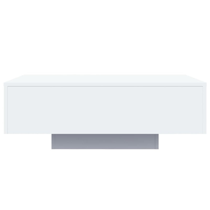 Jaston Manufactured Wood Frame Single Coffee Table, White