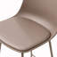 Tabouret de comptoir en plastique AGATA, brun-423887933