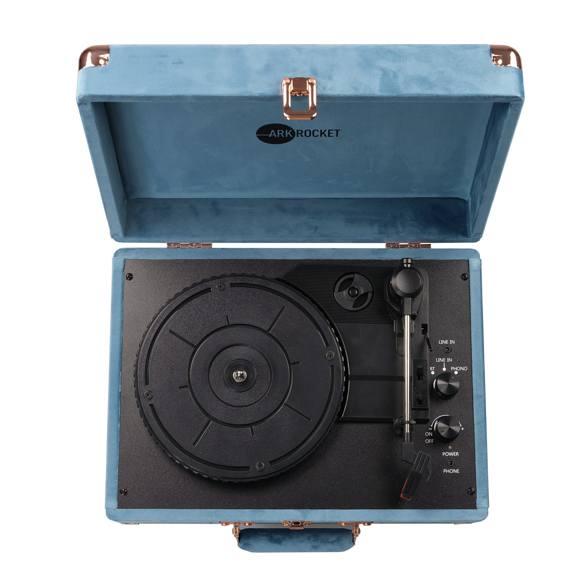 Victrola - Suitcase Turntable With Bluetooth (turquoise) (vinyl) : Target