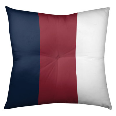 Striped Reversible Throw Pillow