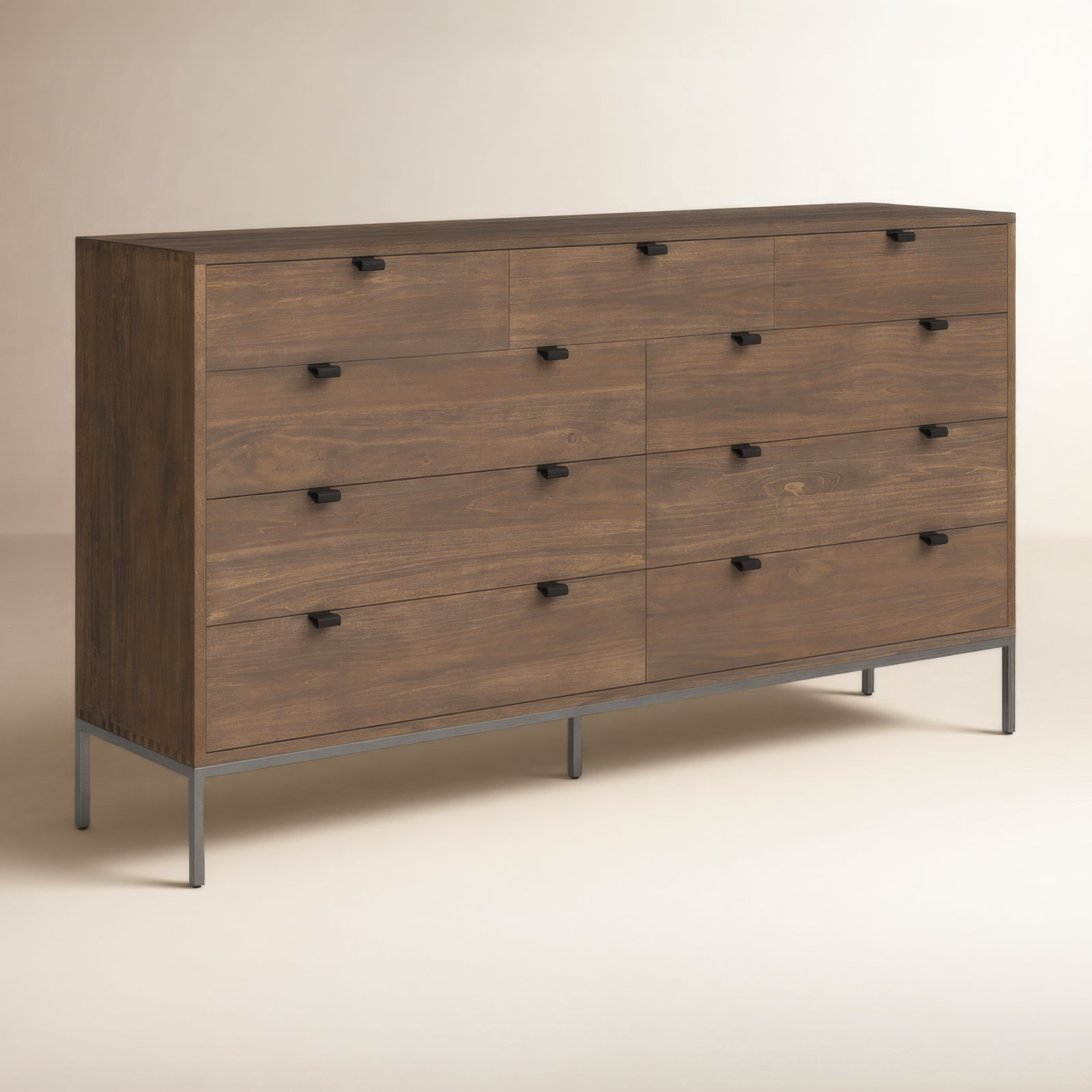 Corso 9 - Drawer Double Dresser, Brown