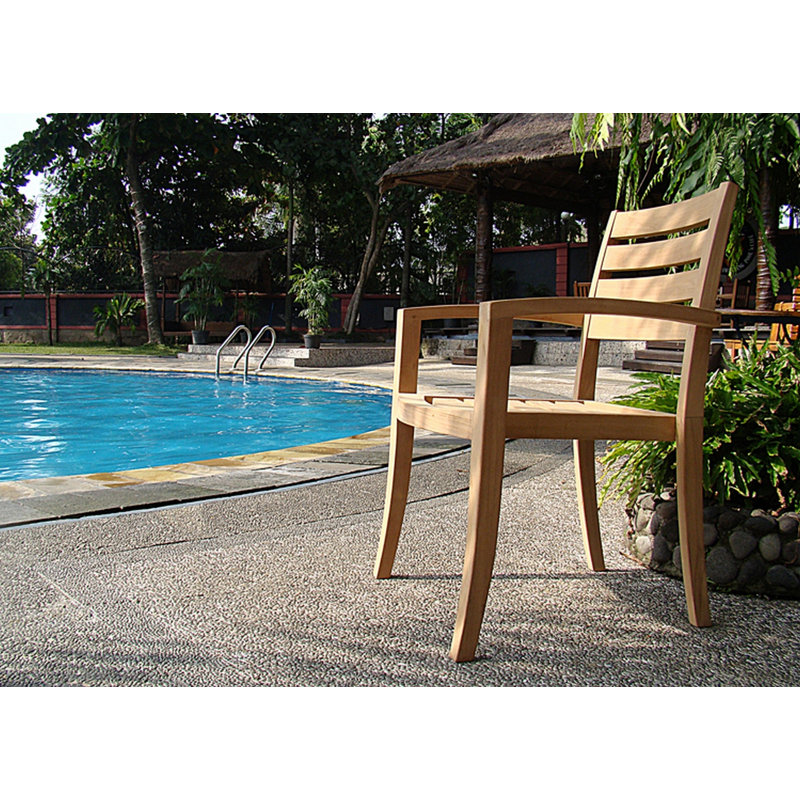 Travota Outdoor Teak Dining Armchair