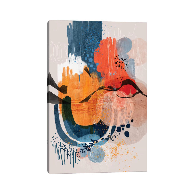 Wave - Wrapped Canvas Print, 66.04 cm H x 45.72 cm W x 1.91 cm D