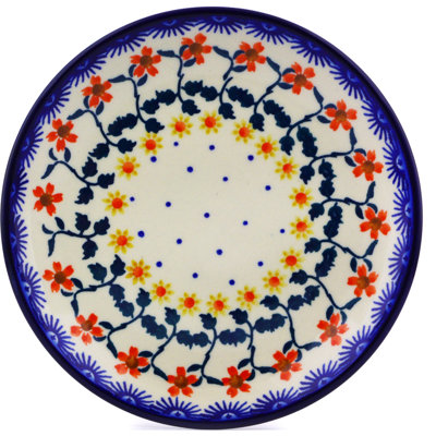 Assiette plate 7 po pottery Rundle