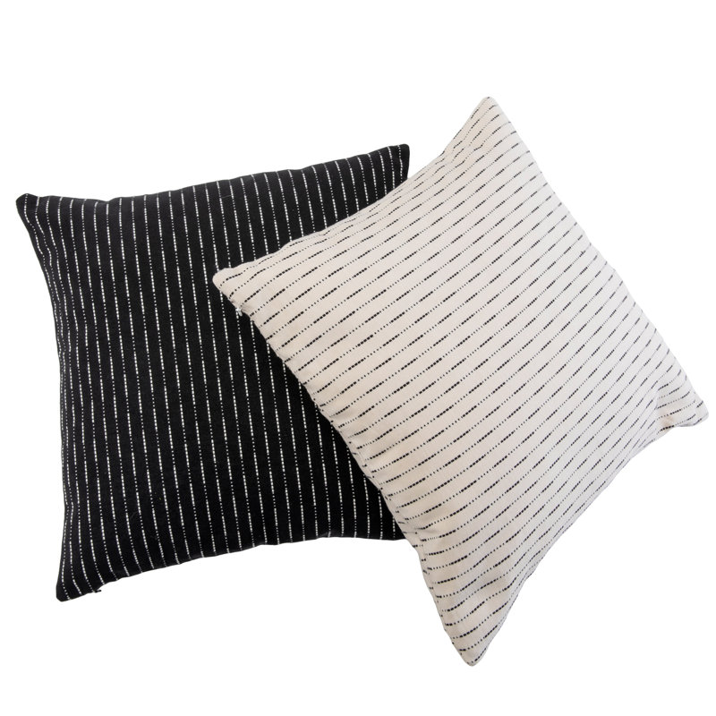 Trinity Pillow Sham Sham, White, Queen