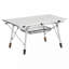 Couche de maille pliante en aluminium pour table de camping