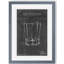 «Barware Blueprint I» par Paul Cezanne - reproduction d'art encadrée-1686474090-1686513109-1686513118