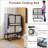 Folding Bed Cot With Mattress-1359828260