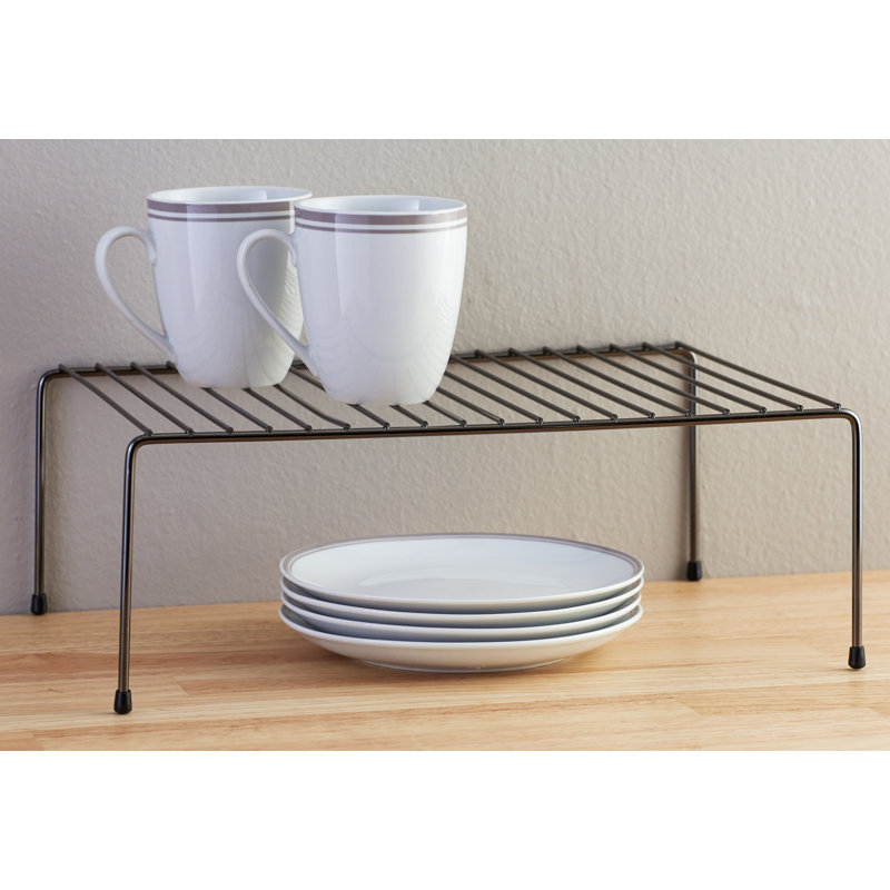 Claudya Helper Shelf, White, 5.3" H x 15.4" W x 10.2" D