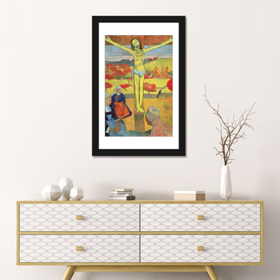 « yellow christ, 1889 », reproduction sur toile