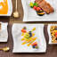  36 Piece Porcelain China Dinnerware Set - Service for 6