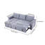 3 Seater Linen Sofa